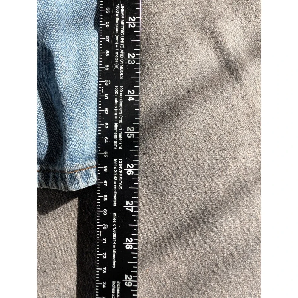 Levis 550 Relaxed Fit Boys Slim Jeans Light Wash Denim Size 12 Slim 24x26.5